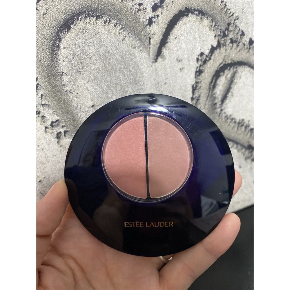 NEW Estee Lauder Blush All Day Duo 02 Raspberry‎ & 20 Mocha Rose Rare